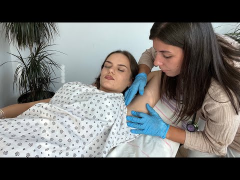 ASMR Real Person Medical Exam | Head to Toe, Abdominal Assessment, Cranial Nerve Exam, TSA Pat Down