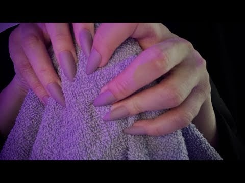 ASMR Fluffy Mic Scratching 💅🏻🤯 | Tingly Brain Massage 🧠✨Towel Scratching (No Talking)