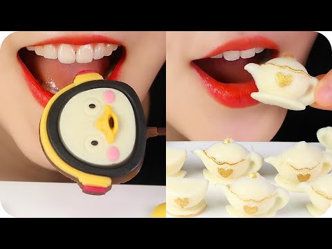 FROZEN CHOCOLATE ASMR COMPILATION #2