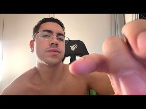 FAZENDO ASMR COMO SE EU NÃO SOUBESSE FAZER