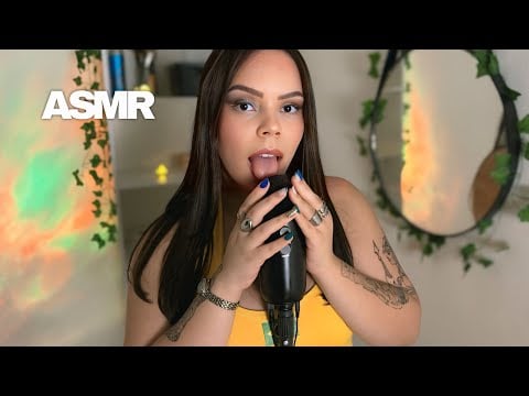 ASMR 1 HORA SONS DE BOCA, Cliques de Língua, Estalos… (Sem Palavras)