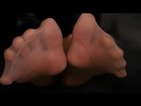 Gentle Nylon ASMR | Relaxing Personal Attention & Soothing Feet JOI