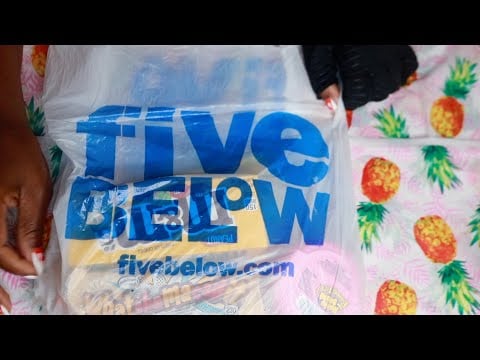 Few Things From Five Below ASMR Eating Sounds