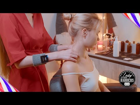 Christmas ASMR Barber Massage by Lady Barbers