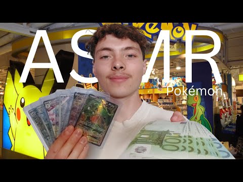 ASMR: Roleplay💲Je rachète tes cartes Pokémon💲