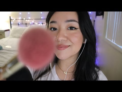 ASMR✨doing your makeup | I'm back!!