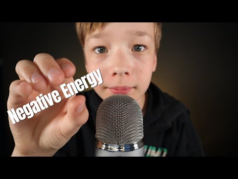 ASMR Removing Your Negative Energy