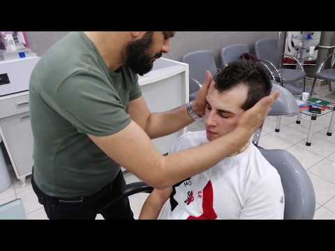 Asmr Turkish Barber Massage beard cut, sheet washing, asmr magic massage