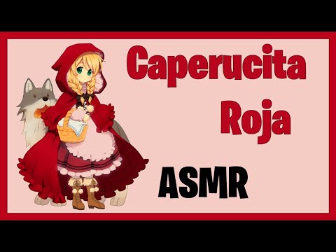 asmr TE LEO UN CUENTO para DORMIR❤️🐺Caperucita Roja #asmr #asmrlectura