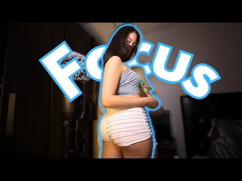 Focus on me💙Super relaxing BODY scratches and Collarbone tapping