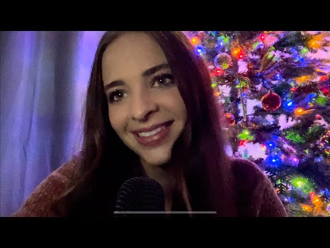 ASMR| Clicky Whisper/Ramble with hand movements