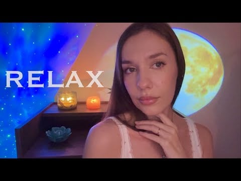 ASMR Relaxing Hand Movements, Inaudible Whispering ✨😴💤