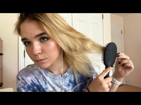 ASMR Brushing My Hair