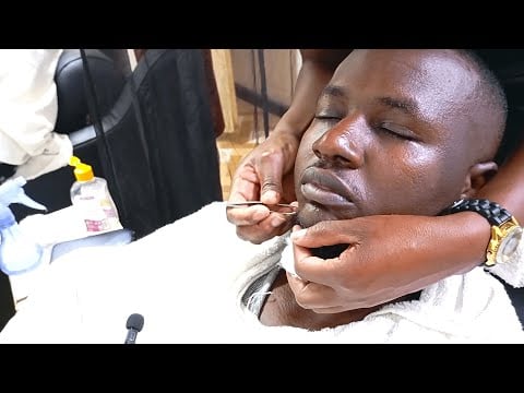 ASMR 💈 The Ultimate Kenyan Barbershop Experience – More Than Just a Haircut!