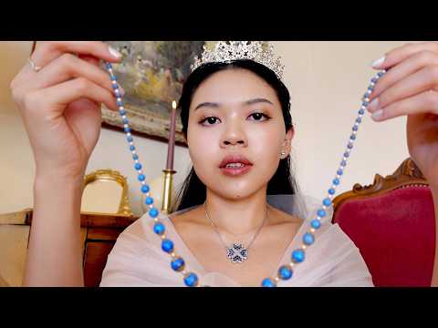 ASMR Princess Treatment 👑 Royal Makeup | เจ้าหญิงเตรียมตัวให้คุณไปงานเต้นรำในวัง