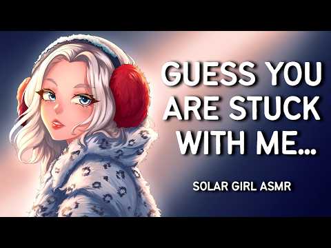 Stuck Alone with Your Enemy | Foot Injury | Bratty Popular Girl Turns Soft for You | ASMR GF Kissing