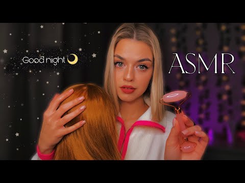 АСМР 😴Давай я сделаю тебе массаж, а ты уснешь? 😴близко к тебе 🤍