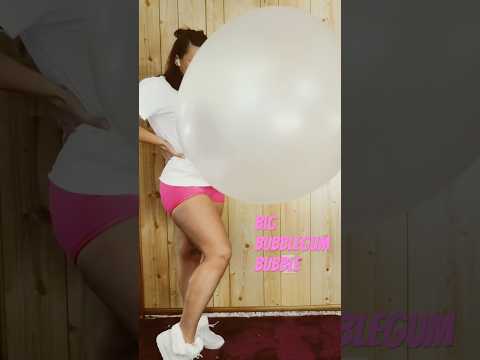 HUGE BUBBLEGUM BUBBLE #bubblegum #bigbubble