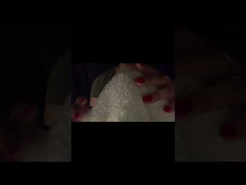 TOWEL OVER MIC  #asmr #relax #asmrsounds #shorts  #relaxing