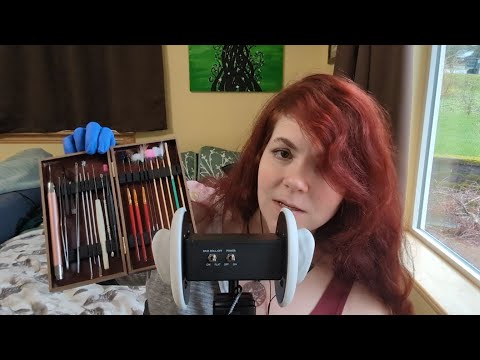 ASMR - Ear Cleaning and Picking Tools - Gloves - Soft Spoken Rambling