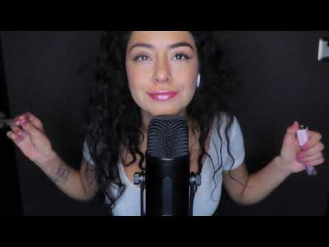 ASMR / INAUDIBLE + LIPGLOSS APPLICATION