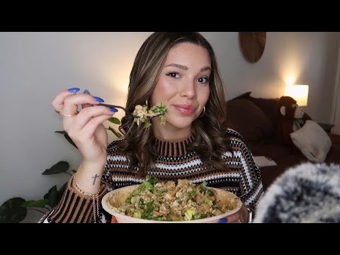 ASMR - Chipotle Mukbang & Ramble! 🌯