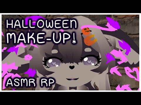 Bunny Girl Does Your Halloween Makeup [VR ASMR] [Phantom Tracing] [Soft-Spoken]