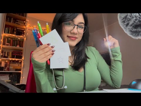 ASMR~ ADHD Exam + Cranial Nerve Exam