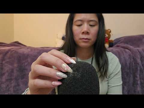 ASMR Tingles in Your Ears 🫶 The Most Relaxing Mic Scratching (With & Without Cover) 💤💭