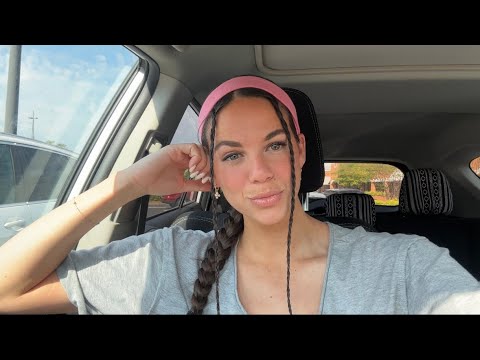 ASMR in the car, soft spoken chit-chat 