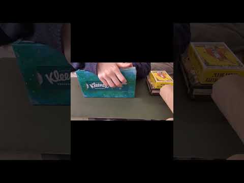 Tissue Paper Box Tapping 📦 Slow & Fast ASMR #tappingasmr #tinglyasmr #relaxingvideo