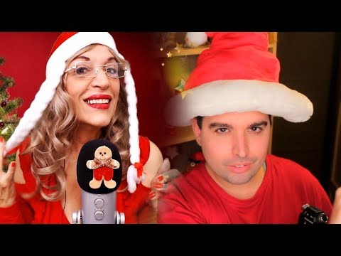 ASMR AYUDANTES DE SANTA CLAUS🎅Ft KinoASMR ASMR