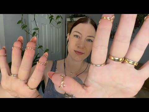 ASMR Hand Movements & Visual Triggers | Hair Care Tingles for Sleep