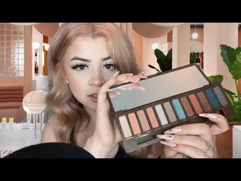 ASMR bestie helps you shop for makeup 💘