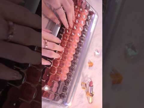Lipstick? 💄 ASMR Cute Keyboard Typing ⌨️ "Lofree Lipstick"  #asmr #shorts #asmrshorts #typing