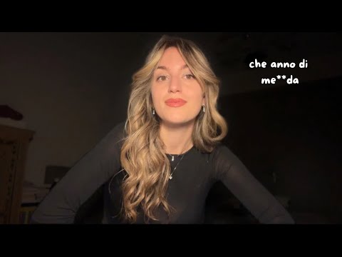 CHE ANNO DI ME**A 🤬 obiettivi 2026 (asmr ita)