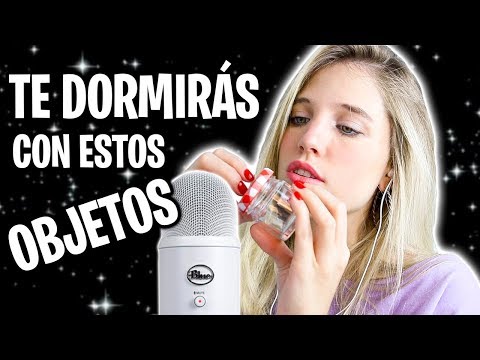 ASMR CON OBJETOS QUE TE HARÁN DORMIR (Te dormirás en menos de 20 minutos con estos triggers)