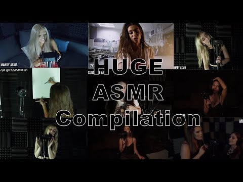 3 Hour ASMR Compilation - Heartbeat ASMR - Soft Kisses ASMR - Tapping ASMR - Whispers ASMR & More!