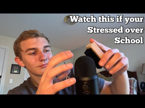 The perfect asmr video to watch if your stressed out about school