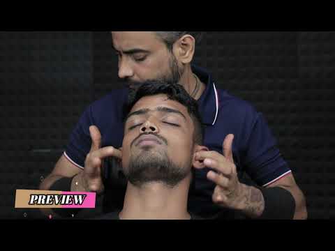 Super Satisfying Ear Itching Ear Fingering ASMR Head Massage With Neck Crack | Skin Crack 3d ASMR