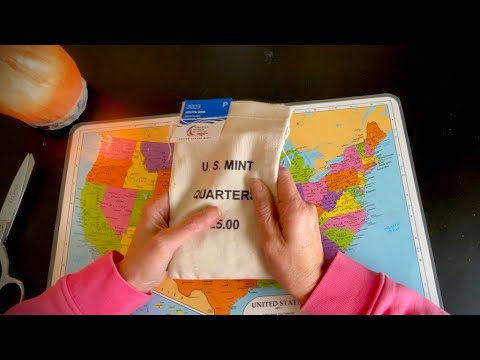 Coin Counting Calm | Soft-Spoken Boring Video to Fall Asleep