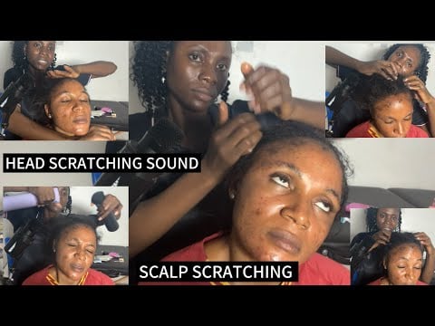 ASMR EAR CLEANING SPIT PAINTING, SCALP SCRATCHING EAR EATING WITH GUM CHEWING FOR SLEEP