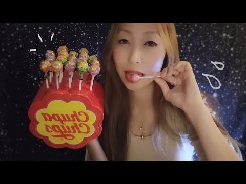 ASMR 👅 Chewy & Tingly Eating Sounds with Mouth Sounds + Whispering