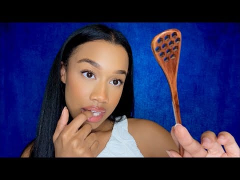 ASMR I Eat Your Face With a Honey Spoon 😋🥄 