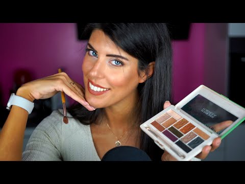 ASMR 💄 TRUCCO LEGGERISSIMO (per scuola, lavoro...) • GRWM RILASSANTE e CHIACCHIERICCIO