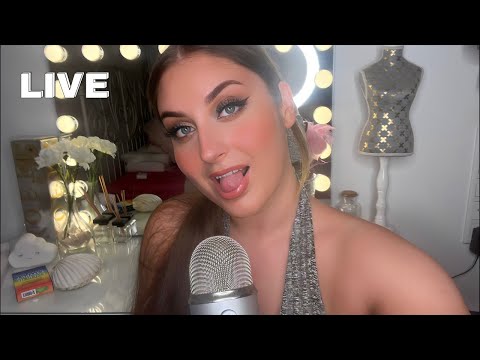 ASMR Livestream 🥰 Random Talk & Triggers for People who Need Sleep (deutsch/german)