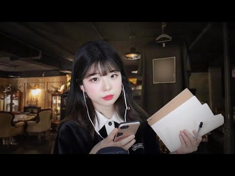 [한국어ASMR] 귓볼 타투와 피어싱 뽁뽁│Ear tattoo shop & Ear piercing roleplay