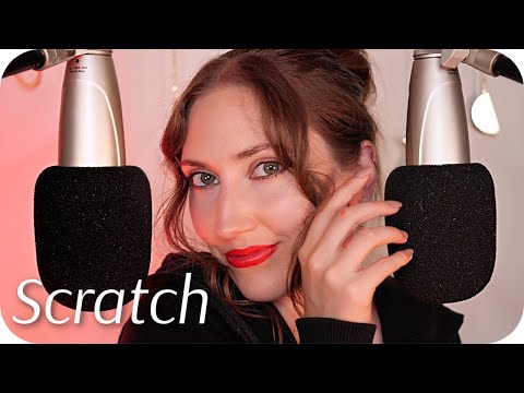 ASMR Brain~Melting Mic Scratching ❤️ Intense but Gentle w/ Whisper Ramble & Toaster Coaster Sounds 🍞