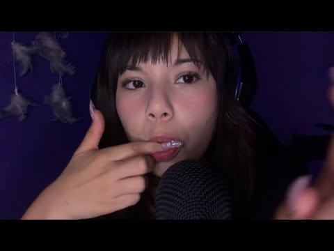 asmr ☆ mouth sounds y visuales muy rapidos y agresivozzZ