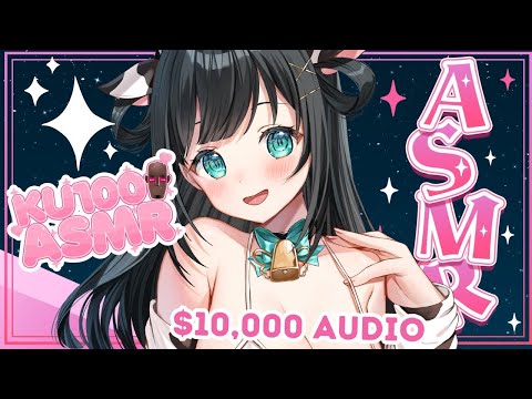 【ASMR/KU100】Whispers and STRONG Triggers For Best Sleep EVER [$10,000 Mic/EN/日本語]